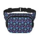 thumbnail image 1 of Fotbe Funny Skull Flower Cangurera Cuadrada con Estampado de Doble Capa, Bolsa de Cintura Ajustable Mini para Hombres y Mujeres, 1 of 9