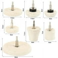 thumbnail image 1 of Tampons de Polissage pour Vadrouille, Kit de 7 Pcs pour Perceuse, Tampons de Polissage, 1 of 9