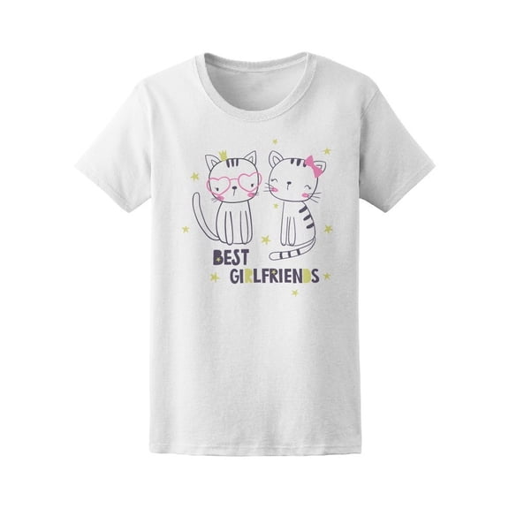 Best Cat Girlfriends Tee Women's -Image by Shutterstock
