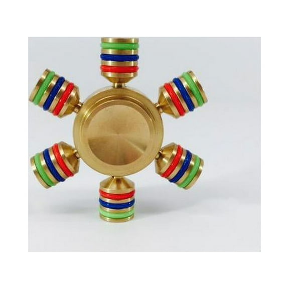 Brass Tri Color Spinner
