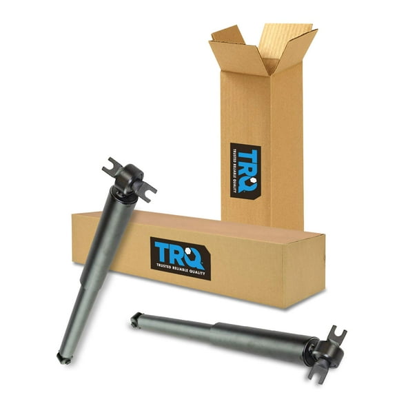 TRQ Rear Suspension Shock Absorber LH RH Driver Passenger Pair 2pc for Rio New SBA60483 Fits select: 2001-2005 KIA RIO