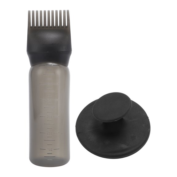 Unique Bargains 1 Set Durable Hair Shampoo Brush for Head Massage 3.15"x3.15" Black