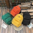 thumbnail image 2 of 2026 Casual Canvas Backpack Large Capacity School Bag Lightweight Women Backpack, 2 of 5