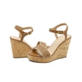 thumbnail image 3 of Sandalia Plataforma Para Dama 10.5 Ultra Ligero Color Camel beige 24.5, 3 of 7