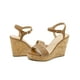 thumbnail image 3 of Sandalia Plataforma Para Dama 10.5 Ultra Ligero Color Camel beige 22.5, 3 of 7