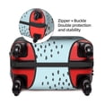 thumbnail image 4 of Kll Cute Panda Bear Luggage Cover Suitcase Cover Suitcase Protector (Luggage not included)-Large, 4 of 8