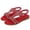 Red, variant on Womens Orthopedic Sandals Arch Support Summer Flat Sandals Breathable Slip on Non Slip Hiking Shoes Beach 2026 New Orthopedic Shoes (Red)