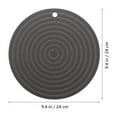 thumbnail image 2 of ULTNICE 2Pcs Elegant Silicone Heat Insulation Mat For Pet Owners Grey Elegant, 2 of 8