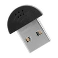 thumbnail image 1 of Portable USB Microphone for Computer, Mini Studio Recording MIC Adapter with Noise Reduction 360 Omnidirectional Pickup, Plug and Play, Online Classes, Podcasting, 1 of 7