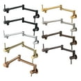 thumbnail image 2 of Pot Filler Tap Wall Mounted Foldable Kitchen Faucet Single Cold Single Hole Sink Tap Rotate Folding Spout Brass Round ,Easy to Install, 2 of 7