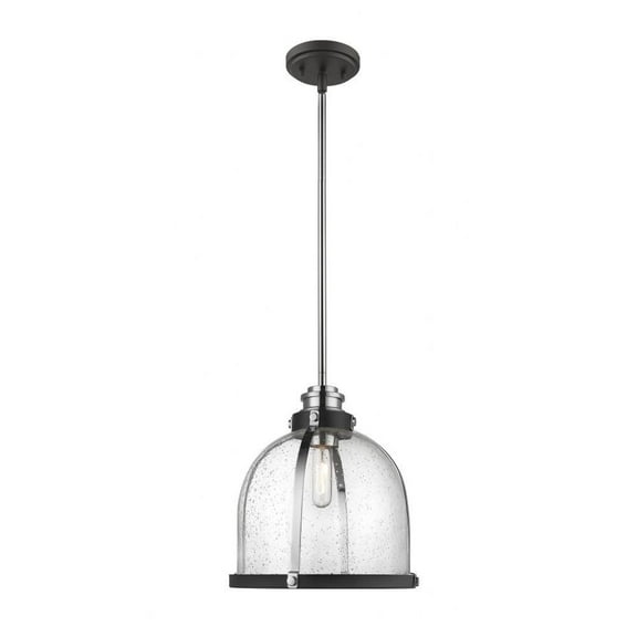 1 Light Pendant in Old World Style 12.25 inches Wide By 13.25 inches High Bailey Street Home 372-Bel-2750666