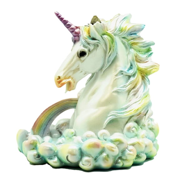Cloud Breathing Unicorn Back Flow Incense Burner - 5.5"x5.75"