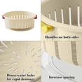 thumbnail image 6 of Yhmxh 2-in-1 Fruit Vegetable Washing Basket with Drain Bowl, BPA-Free Plastic Colander Strainer with Handles, Kitchen Food Washing Drainer for Veggies, Berries, Pasta, Salad, 6 of 6