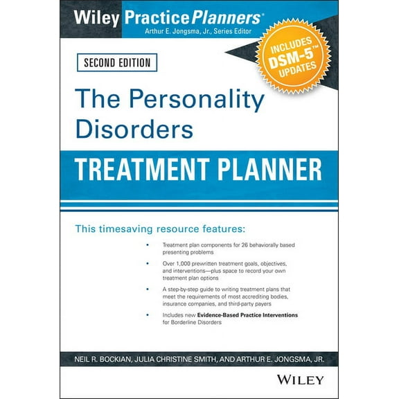 PracticePlanners The Personality Disorders Treatment Planner: Includes Dsm-5 Updates, Book 280, (Paperback)