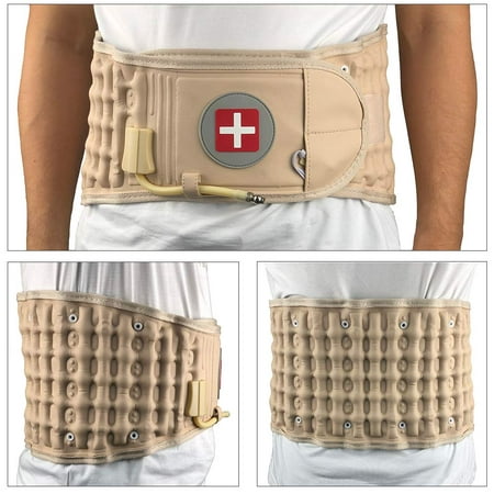 Physical Decompression Back Belt Spinal Air Traction Belt for Lower Back Pain Relief, Back Support & Lumbar Traction