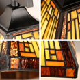 thumbnail image 5 of Innes Mission-Style 1-Light Blackish Bronze Finish Wall Sconce 6" Shade$$Tools & Hardware Other, 5 of 8
