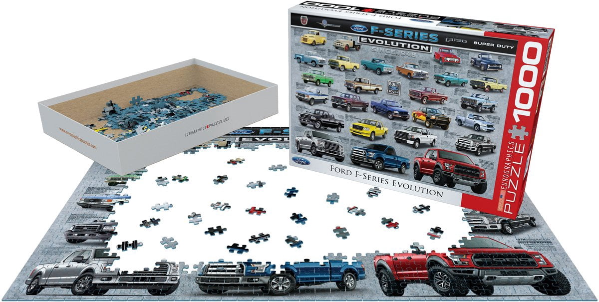 Ford F-Series Evolution 1000-Piece Puzzle