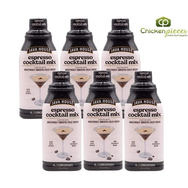 Java House Mélange pour Espresso Martini à Infusion à Froid Concentré 4:1 946 ml - Prépare 32 Martinis