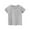 Grey, variant on Boys Short Sleeve Shirts Size 6 Girls Boys Short Sleeve Basic T Shirt Casual Summer Tees Shirt Tops Solid Color White Size 3 Years