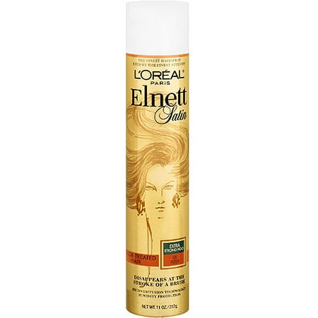 L'Oreal Paris Elnett Strong Hold with UV Filter Hairspray, 11 oz