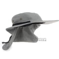 thumbnail image 1 of Mens Été UV Protection Extérieur Chapeau Plein Couvercle Large Bord Cou Rabat Oreille pour la Pêche Randonnée Chasse, 1 of 7