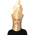 thumbnail image 2 of Rasta Imposta Ultimate Deluxe Beige Bishop Chess Headpiece Halloween Mask Costume, Unisex, Adult One Size, R1303-OS, 2 of 4