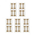 thumbnail image 1 of Paquete de 2-4 20 pegatinas correctoras de uñas encarnadas para paroniquia de uñas 4 piezas, 1 of 8