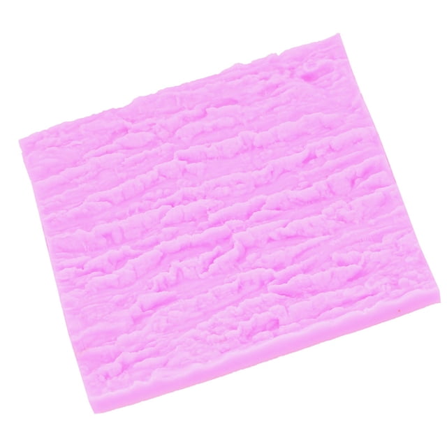 Molde para borde de pastel, molde de silicona con textura de corteza de árbol, molde de silicona para pastel, elegante y moderno