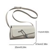 thumbnail image 4 of Diseñador Bolso Mano Moderno Cuerpo Cruzado Mujer Pu Shoulse Bolsos Gran Capacidad Color Sólido Al Aire Libre, 4 of 9