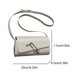 thumbnail image 2 of Mujeres PU Bolso Cuero Cuero Bolso Con Bolso Cuerpo Cruzado Elegante (verde), 2 of 4