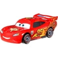 thumbnail image 2 of Disney / Pixar Metal Lightning McQueen with Racing Wheel Diecast Car, 2 of 5