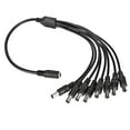 thumbnail image 2 of Adaptador de fuente de alimentación DC 12v DC a 8 Splitter Adatper Cable para luces de tirarere LED Cámara Magideal Adaptador de fuente de alimentación DC 12v, 2 of 6