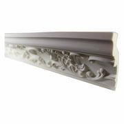 Ornate Cornice White Urethane 94" L | Renovator's Supply