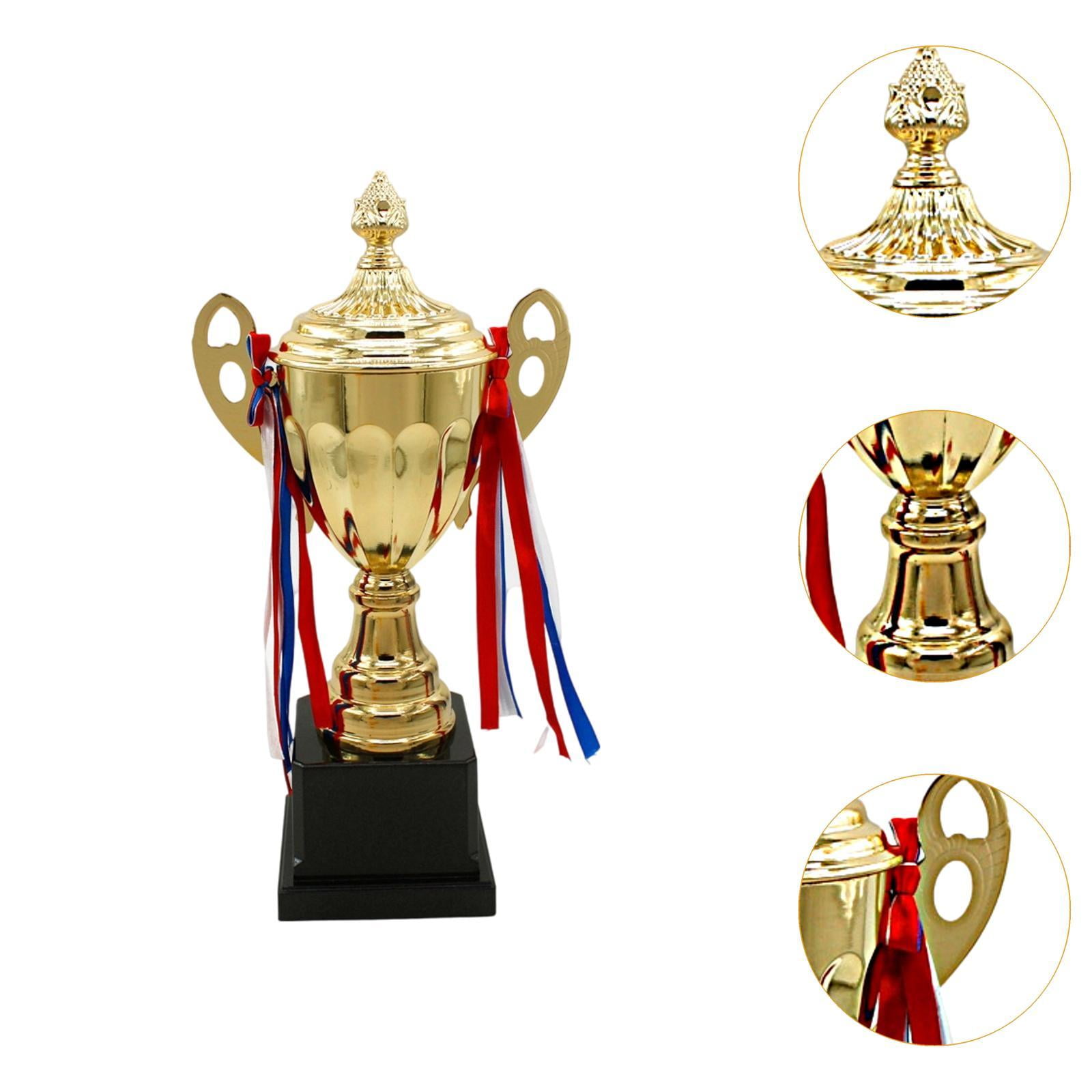 Trophy Cup Award Keepsake Premium Metal Plastic Material for Kids Adults School Competitions Parties