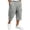 Light Gray -CQ55, variant on Nestiefly Men's Capri Cargo Casual 3/4 Shorts Elastic Waist Drawstring Wide Leg Below Knee Sweatpants Baggy with Pockets Navy 4XL