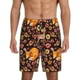 thumbnail image 1 of Fotbe Woodland Creatures Floral Pantalones Cortos de Pijama para Hombre, Ropa de Dormir, Pantalones de Pijama Cortos para Hombre-Large, 1 of 6