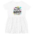 thumbnail image 3 of Inktastic Happy Birthday, Daddy I Love You Girls Toddler Dress, 3 of 5