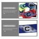 thumbnail image 2 of KAKOWELY 6 brazaletes de capitán de fútbol, brazaletes deportivos para capitán de equipo de fútbol., 2 of 4