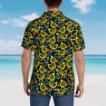 thumbnail image 3 of Lsque Ducks1 pattern Hawaiian Shirt for Men, Unisex Summer Beach Casual Short Sleeve Button Down Shirts-3X-Large, 3 of 9
