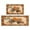 Fall (118), variant on 2 Pieces Of Kitchen Rugs and Mats Non Skid Washable Fall (112) Kitchen Mat,Floor Cushion Waterproof Rug,Rubber Backed Area Rugs for Laundry 47*17+30*17