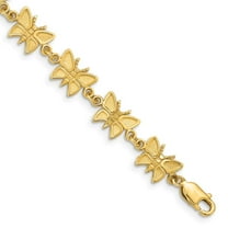 Primal Gold 14 Karat Yellow Gold Butterfly Bracelet