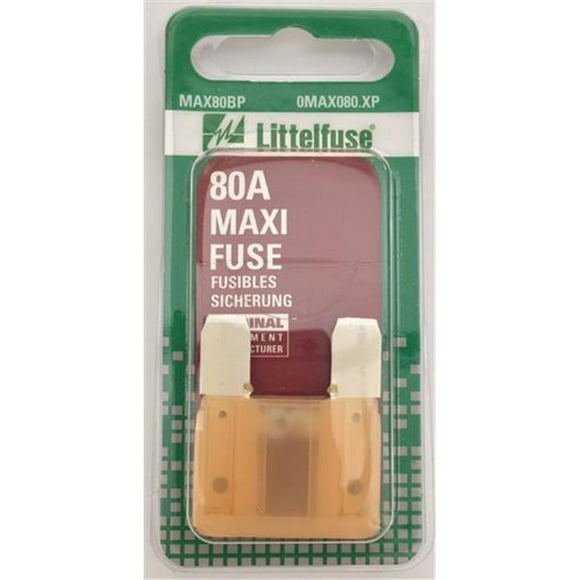 Twinpoint MXATC80X Blister Pack 80 Ampères Maxi Fusible, Lot de 5
