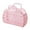 Pink, variant on Vintage Hollow Bags for Women Disassemble Tote Bag Plastic Beach Purses Bathroom Basket Handle Handbags