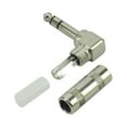 thumbnail image 2 of IEC PH1-4M-ST-90 Phone Plug One Quarter Inch Stereo Right Angle Metal, 2 of 2