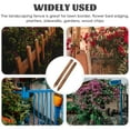 thumbnail image 4 of OULII 2Set Decorative Fences Carbonized Retro Style for Tree Fence Homeowners Courtyard and Roadside, 4 of 7