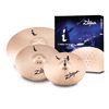Zildjian I Series Essentials Plus Cymbal Pack - 13" Hi Hats, 14" Crash, and 18" Crash Ride