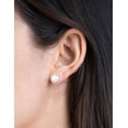 thumbnail image 3 of Aretes Perla Natural Cultivada 10 mm Oro Sólido 10k, 3 of 4