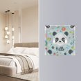 thumbnail image 5 of 3 Gang Light Switch Cover Plate Hello Panda Face Wall Plate Decorate Electrical Outlet Cover Plates 4.56”x4.48”, 5 of 8