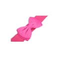 thumbnail image 5 of INSPIRE CHIC Women's Bowknot Elastic Belts, 2.4" Width Elegant Cute Stretchy Cinch Waistband for Dress Wedding 24 - 32" Fuchsia, 5 of 7