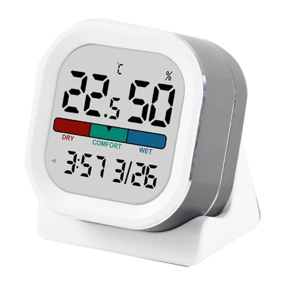 Digital Temperature and Humidity Clock HighPrecision Indoor Home